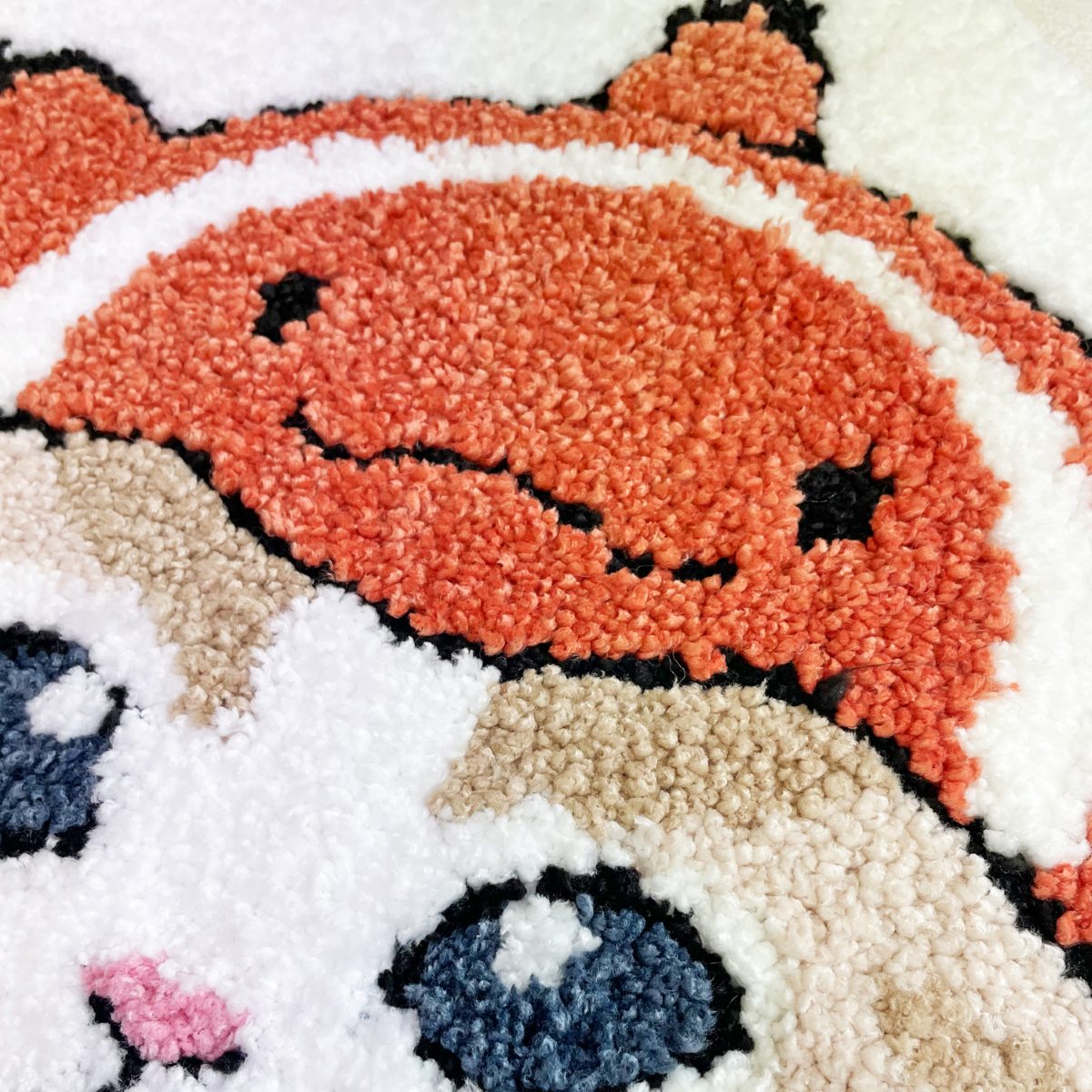 mofusand Fluffy Mini Mat (Orange)