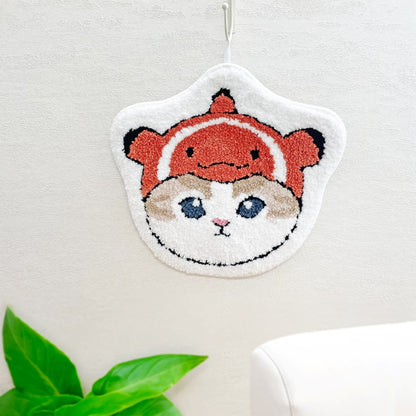 mofusand Fluffy Mini Mat (Orange)