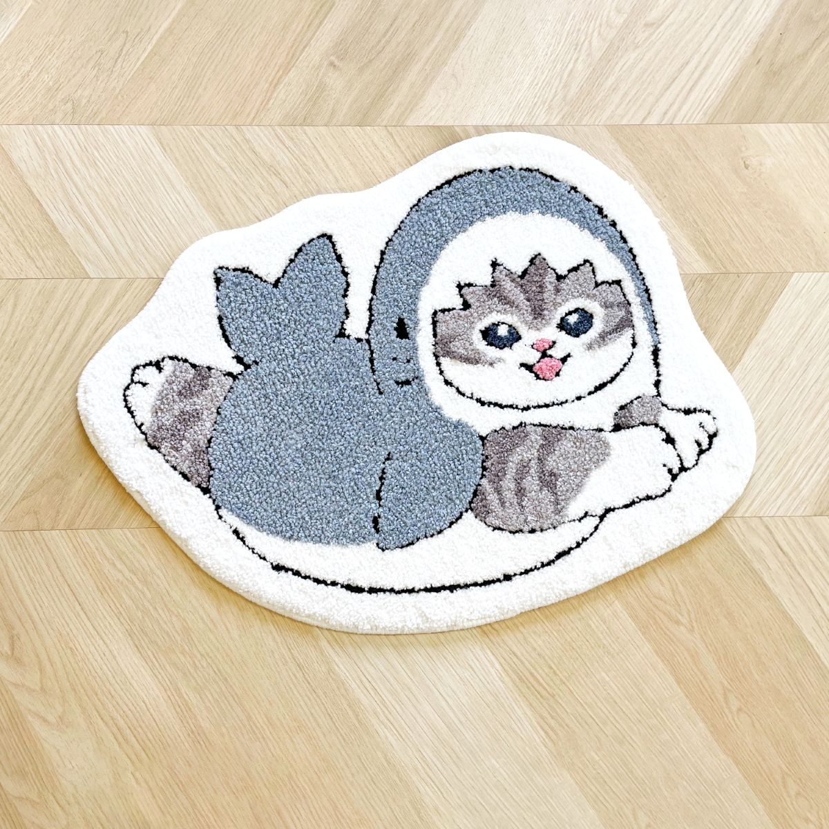 mofusand newふんわりマルチマット(ブルー) | mofusandもふもふマーケット