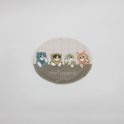 mofusand ポーチ付きブランケット(ゆるにゃん)