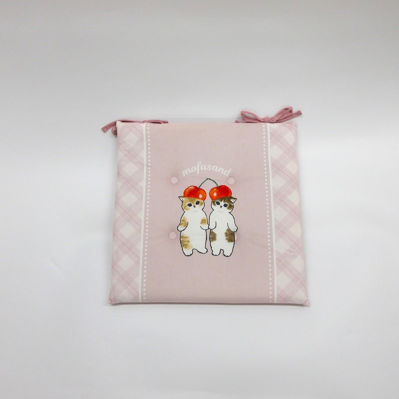 mofusand 시트 쿠션 (체리)