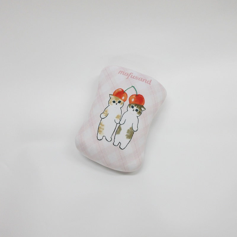 mofusand 안전 벨트 쿠션 (체리)