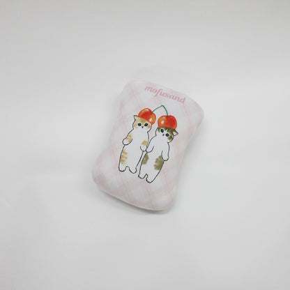 mofusand 안전 벨트 쿠션 (체리)