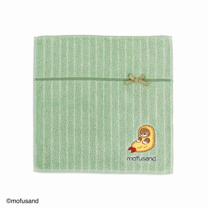 mofusand Towel handkerchief (sashimi green)