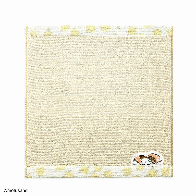 mofusand 洗毛巾（玫瑰米色）