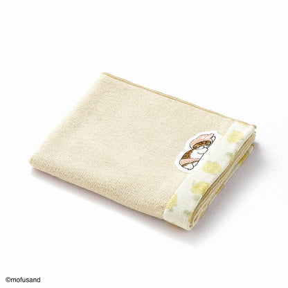 mofusand Face towel (rose beige)