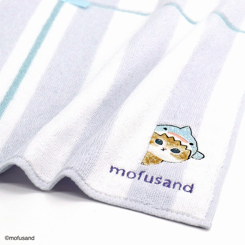 mofusand Towel handkerchief (purple)