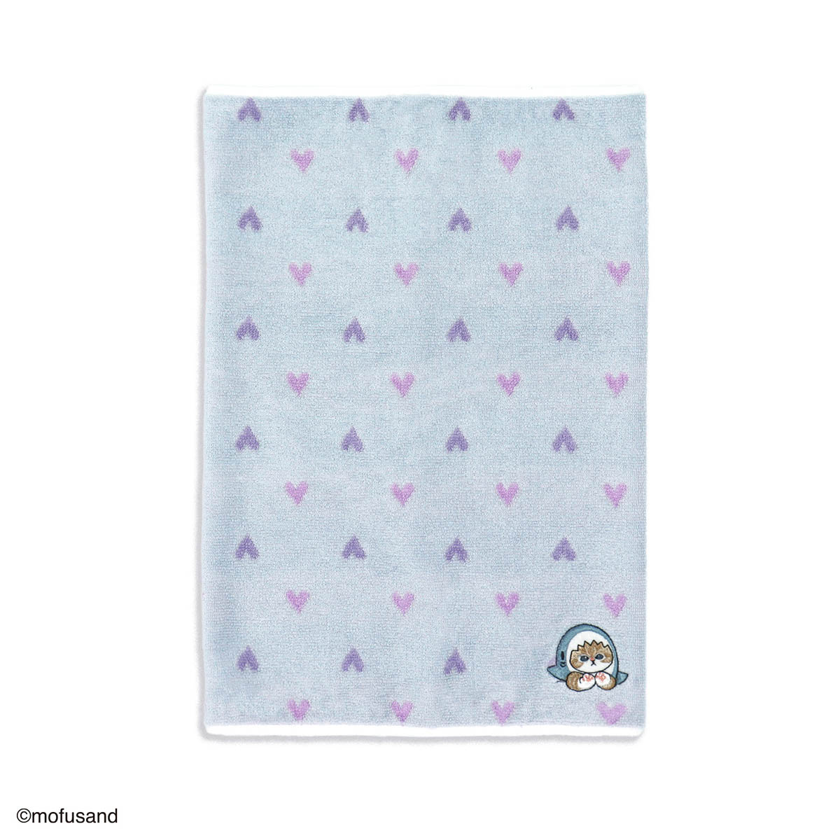 mofusand Hair Turban (Perched Meow Blue)