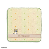 mofusand Towel Handkerchief (Dot Meow Beige)