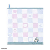 mofusand Wash Towel with Loop (Sitting Meow Blue)