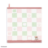 mofusand Wash Towel with Loop (Sitting Meow Pink)