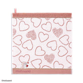 mofusand Wash Towel with Loop (Dinosaur Meow Pink)