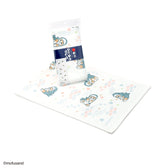 mofusand Tenugui Towel (Elegant Shark Meow - White)