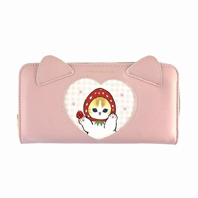 mofusand 긴 지갑 (Strawberry Nyan)