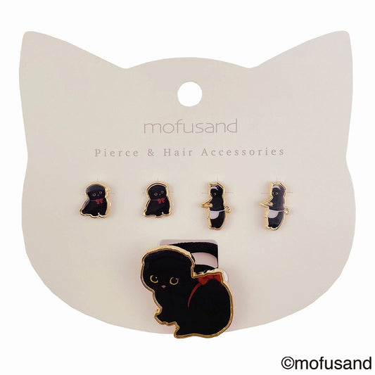 mofusand ピアス＆ヘアゴム D