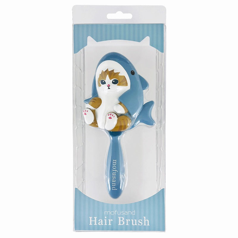 mofusand ダイカットヘアブラシ(サメにゃん) | mofusandもふもふマーケット
