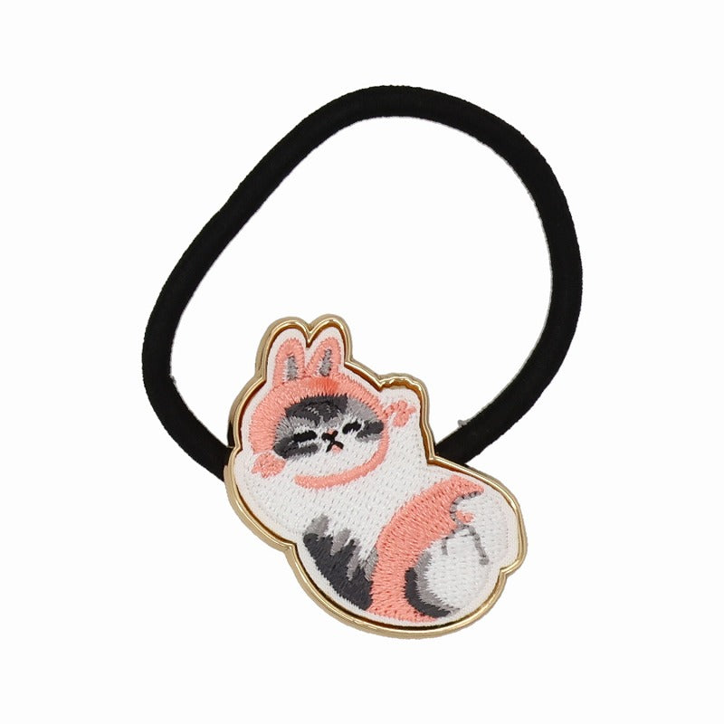 mofusand ヘアピン＆ヘアゴム(ピンク) | mofusandもふもふマーケット