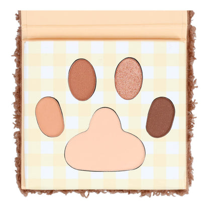 mofusand 5色アイシャドウパレット(くま)