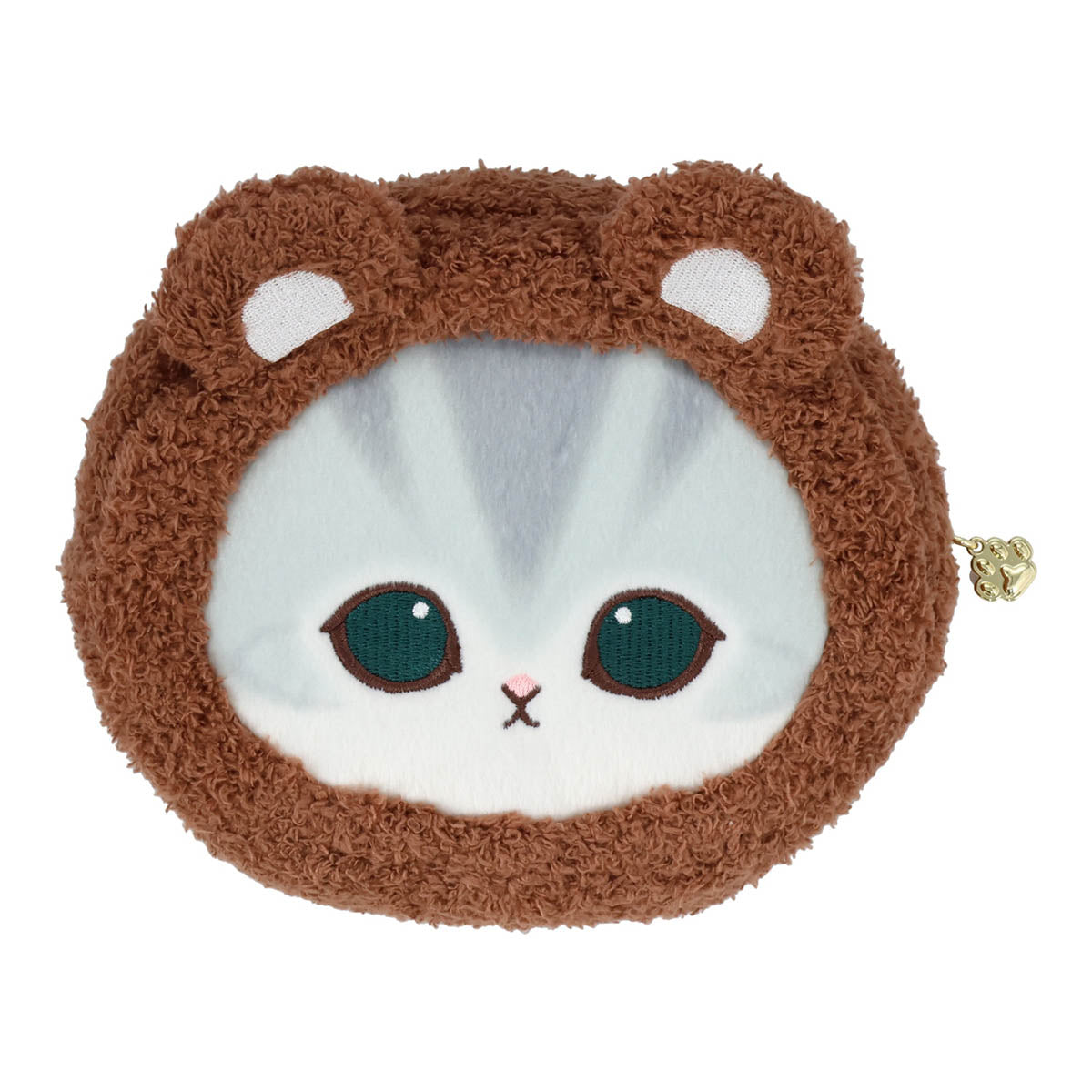 mofusand Face-shaped Pouch (Bear)