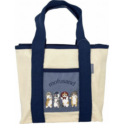 mofusand Partition mini tote (sea creature Nyan)