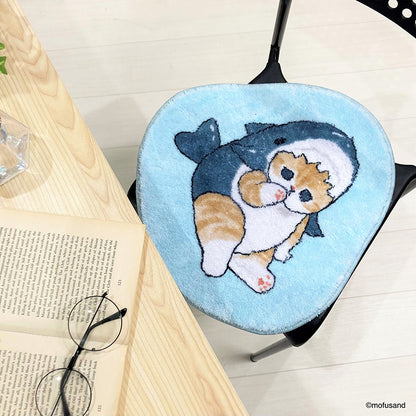 mofusand ダイカットマット(サメにゃん)