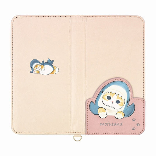 mofusand ダイカットマルチフリップカバー M＋(サメにゃん)
