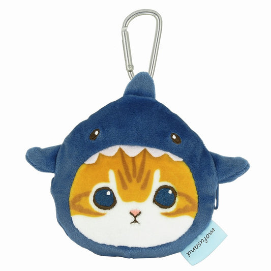 mofusand Earphone multi pouch (shark Nyan)