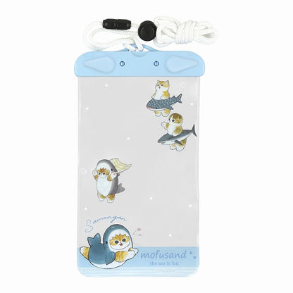 mofusand 防水袋（鯊魚貓)