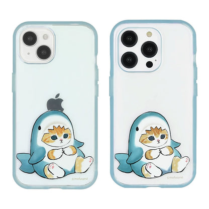 mofusand iiiifit清除iPhone兼容案例（鯊魚貓)