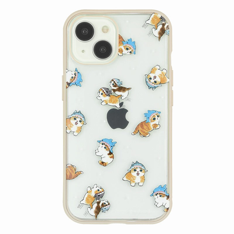 mofusand IIIIfit Clear iPhone対応ケース(ジンベイザメにゃん 