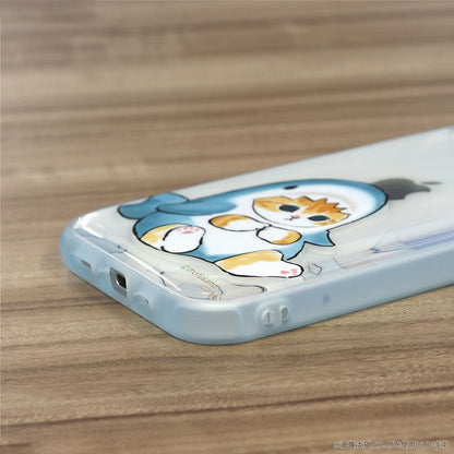 mofusand iiiifit清除iPhone兼容案例（鯊魚貓)