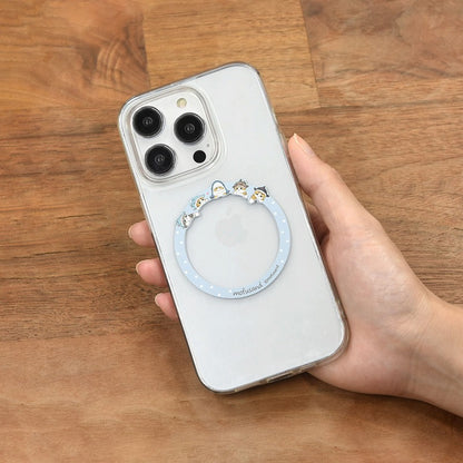 mofusand MagSafe対応メタルステッカー(うみのいきもの)