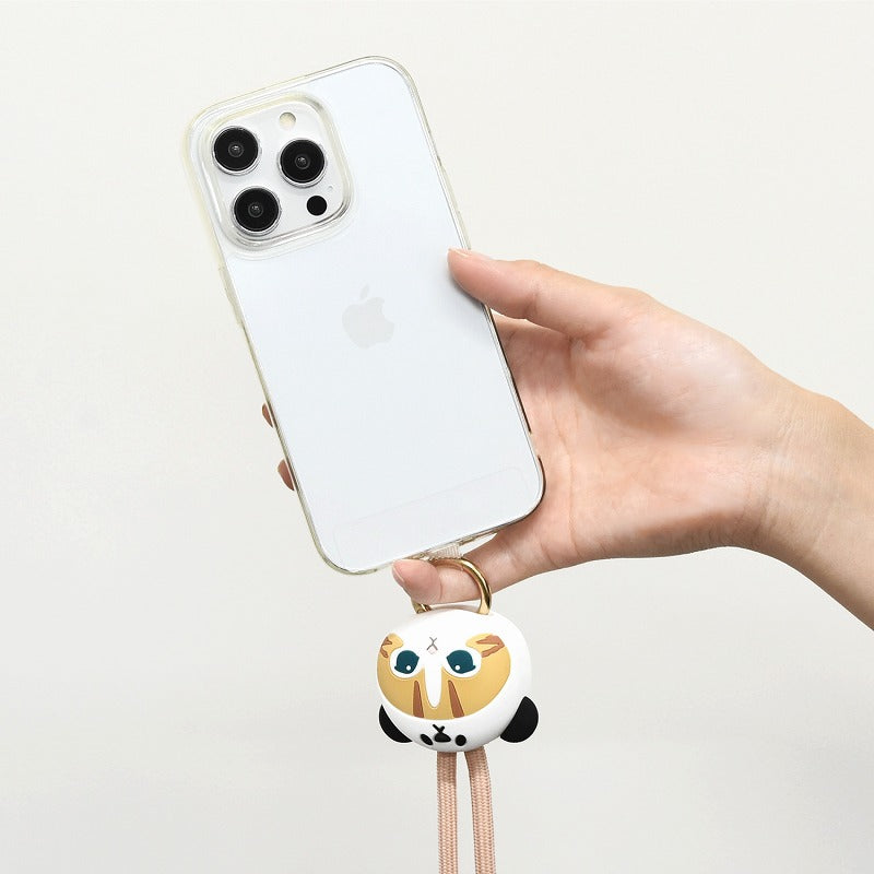 mofusand Multifying Plus Mascot Strap (Panda Nyan)