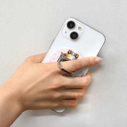 mofusand MagSafe兼容多環（紅色熊貓Nyan）