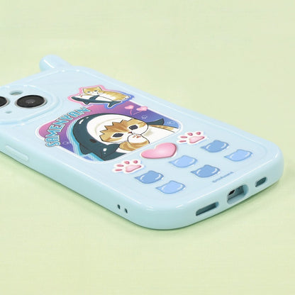 mofusand iPhone対応レトロガラケー風ケース(サメにゃん)