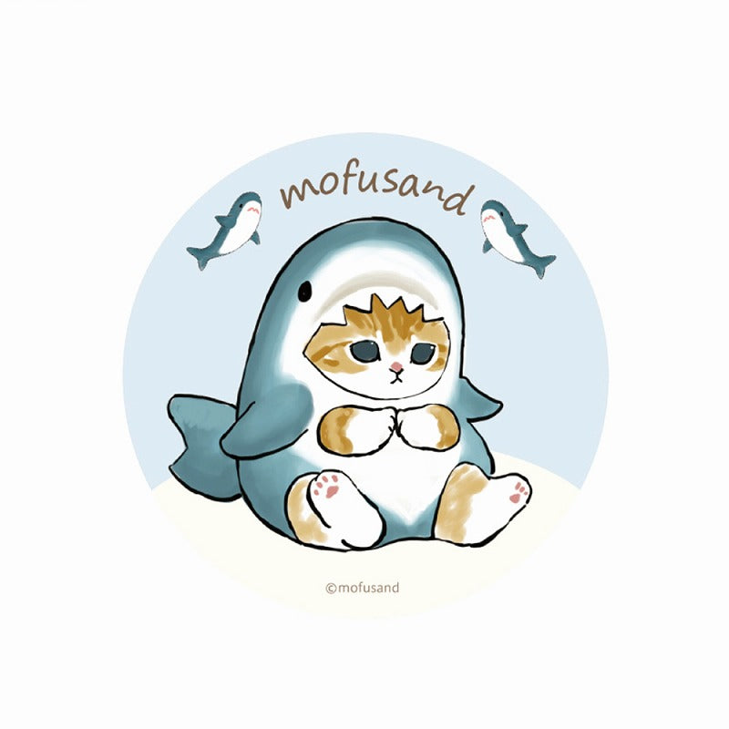 mofusand コードリールケース(サメにゃん)
