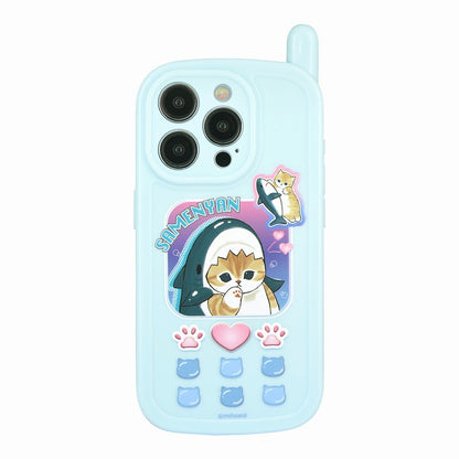 mofusand iPhone対応レトロガラケー風ケース(サメにゃん)