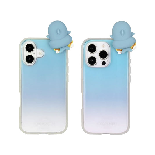 mofusand Frame IIIIFIT Clear iPhone compatible case (Shark Meow)