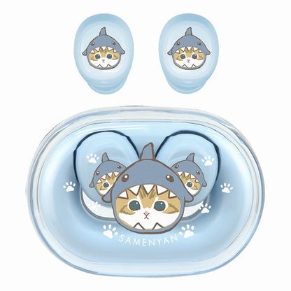 mofusand 완전히 무선 스테레오 이어폰 (상어냥)