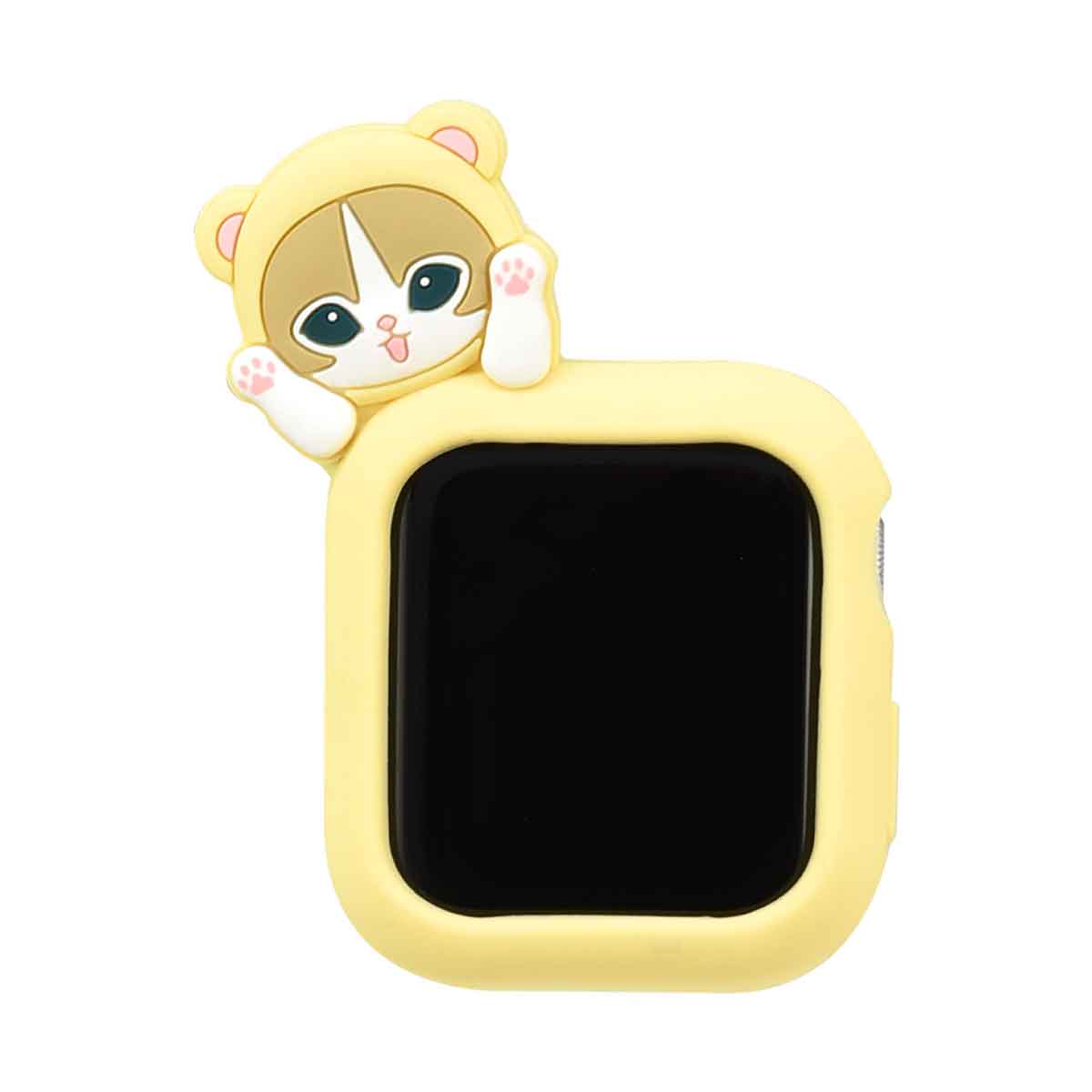 mofusand Apple Watch 41/40mm Silicone Case (Bear Meow)