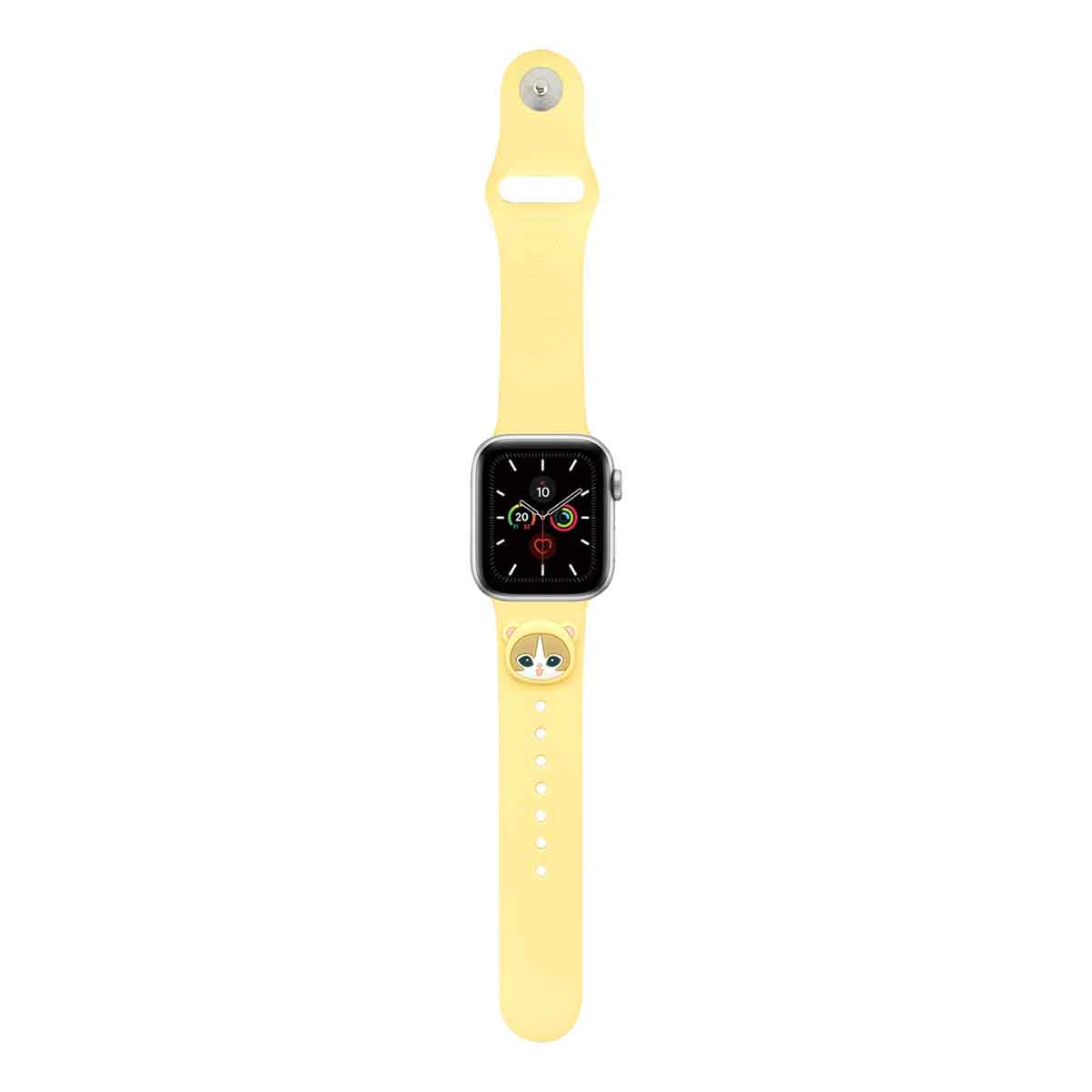mofusand Apple Watch 42/41/40/38mm Silicone Band (Bear Meow)