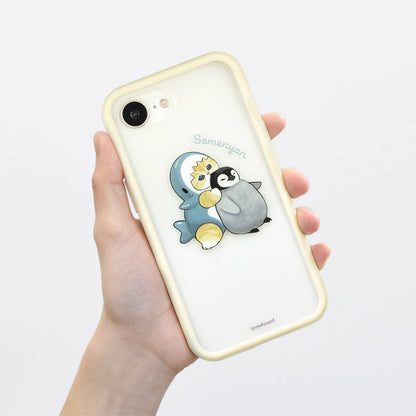 mofusand IIIIfit Plump Frame Case for iPhone16e (Ivory)