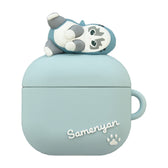 mofusand AirPods 4 Silicone Case (Shark Meow)