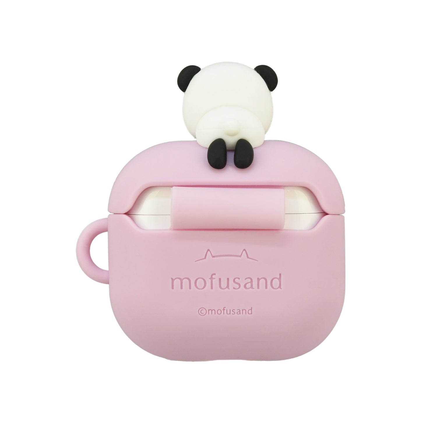 mofusand AirPods4対応シリコンケース(パンダにゃん)