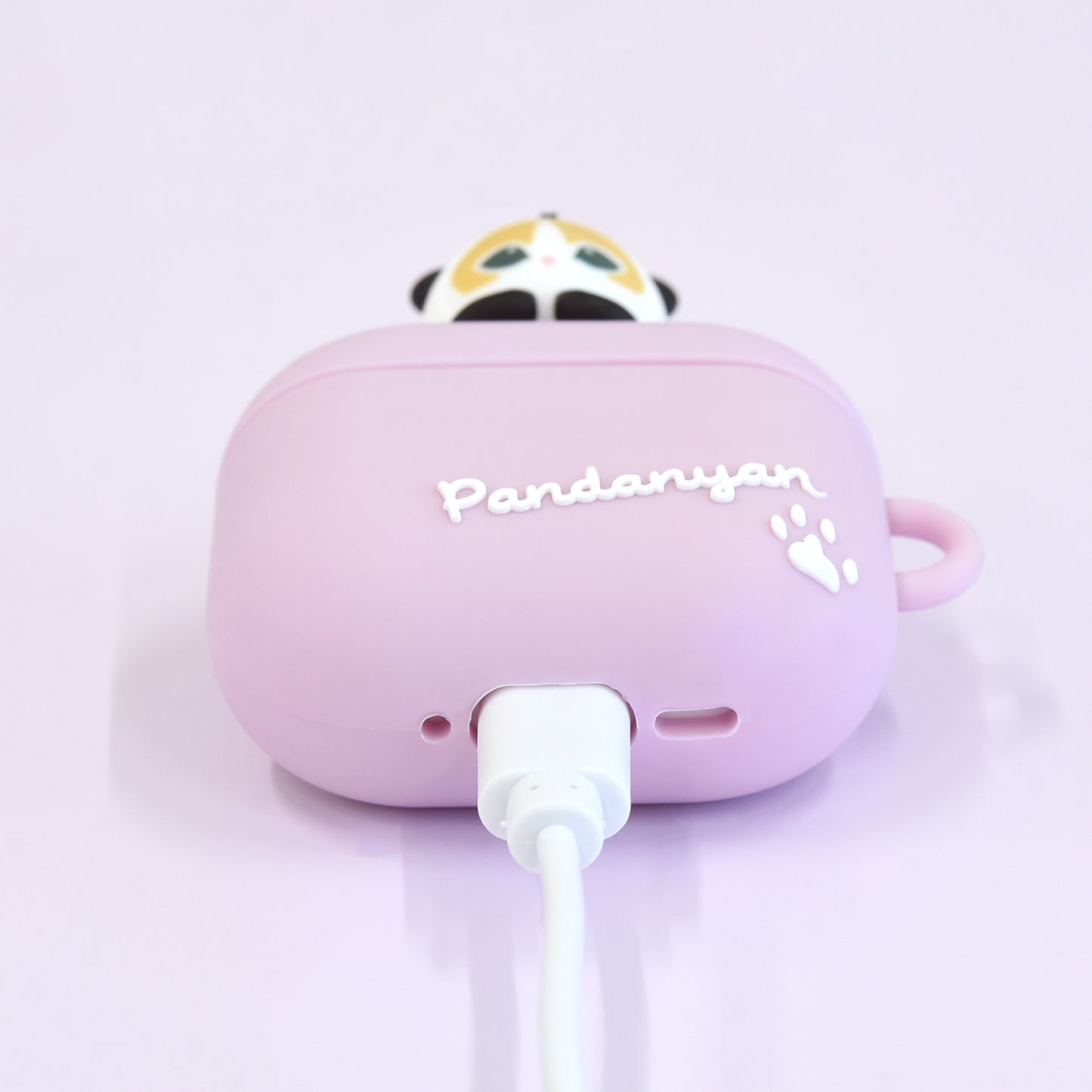 mofusand AirPods4対応シリコンケース(パンダにゃん)