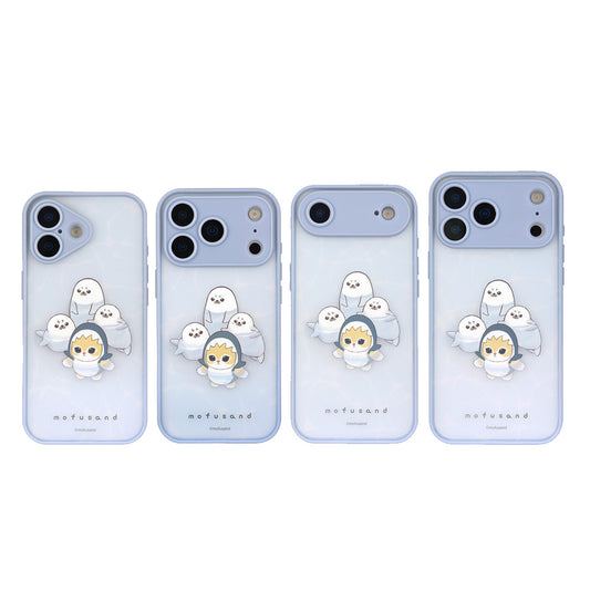mofusand IIIIfit プランプフレーム iPhone17シリーズ/Air対応ケース(サメにゃん)