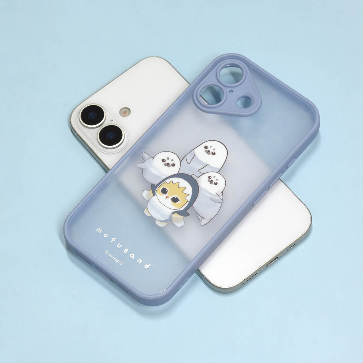 mofusand IIIIfit プランプフレーム iPhone17シリーズ/Air対応ケース(サメにゃん)