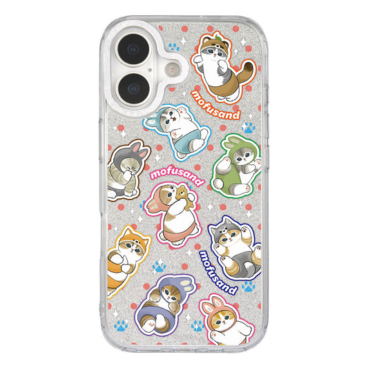 mofusand Camera Frame iPhone 17 保護殼（貓貓褲）