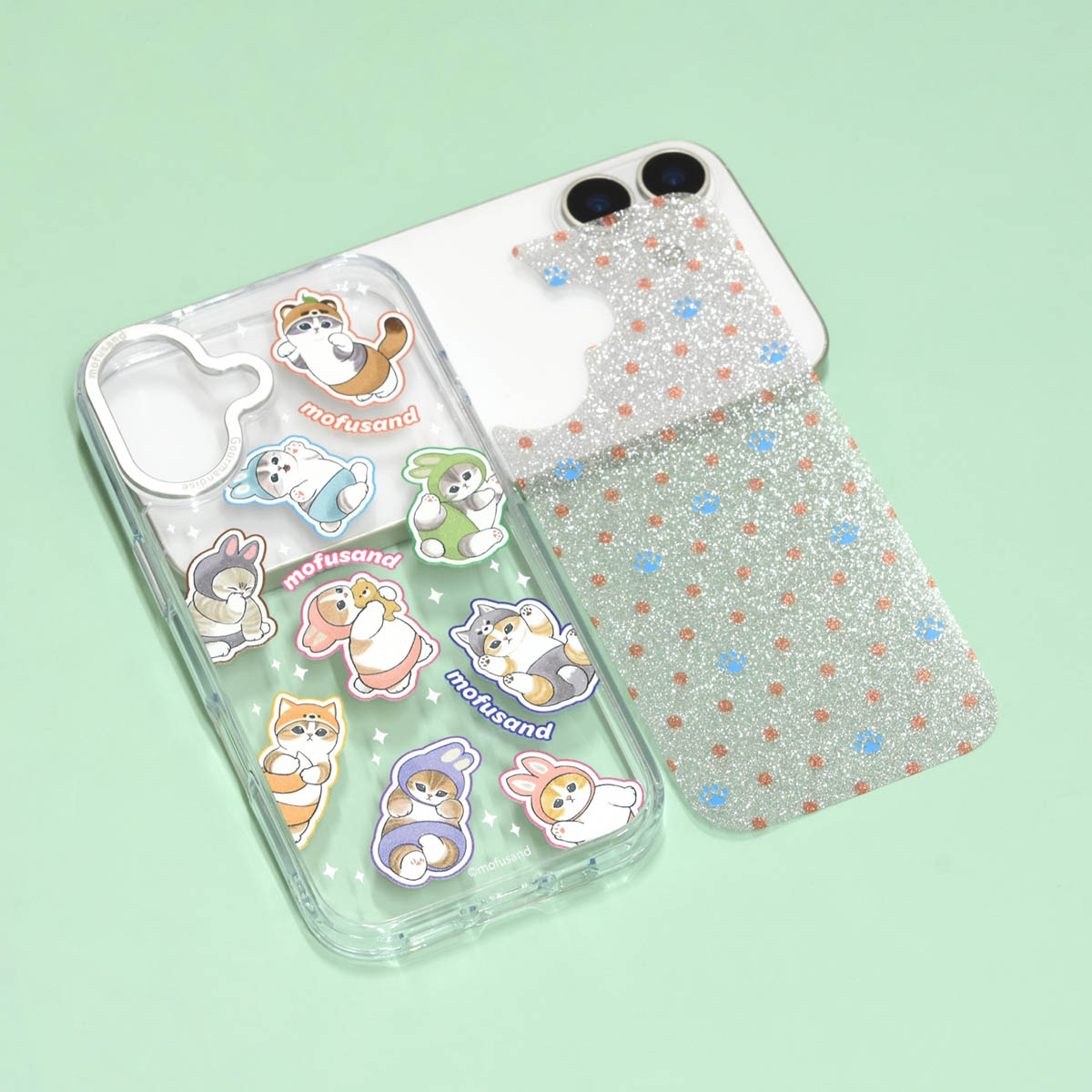 mofusand Camera Frame iPhone17対応ケース(にゃんぱんつ)