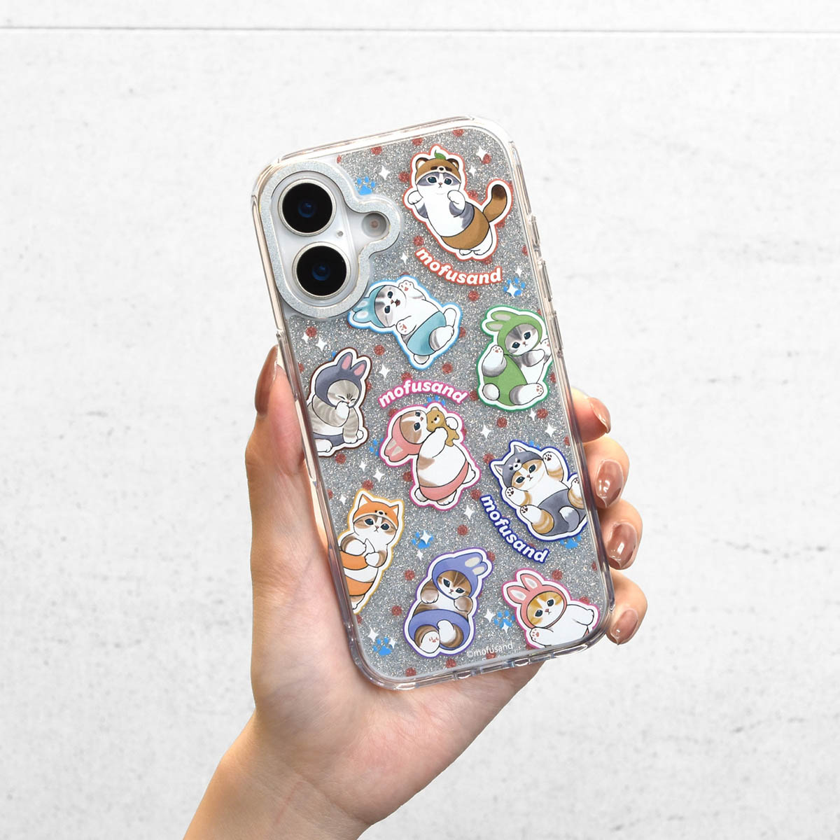 mofusand Camera Frame iPhone17対応ケース(にゃんぱんつ)